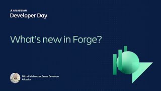 Thumbnail for: What's new in Forge?