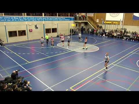 Korfbal League Samenvatting, speelronde 12: Blauw-Wit (A) - Fortuna