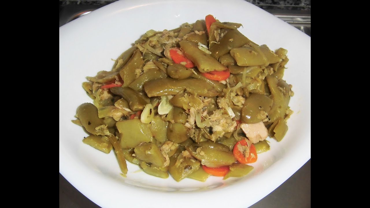 Judías verdes con Atún