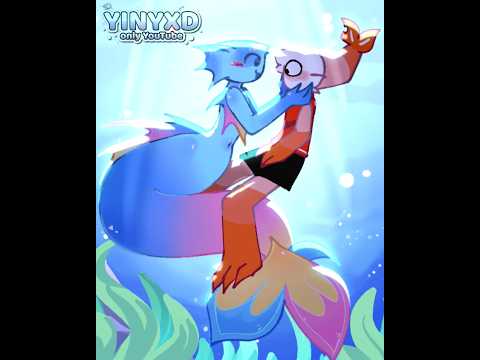 siren Finn🧜‍♂️⁉️ | you can count ts as a ship! | ts is so ahh😂✌️ #dandysworld #alightmotion #fyp