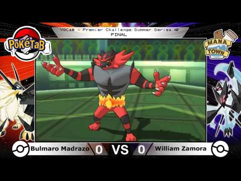 Bulmaro Madrazo VS William Zamora - FINAL VGC18 Premier Challenge Summer Series #2