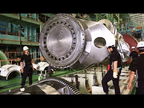 Proses Manufaktur Mesin Kapal Terbesar di Dunia