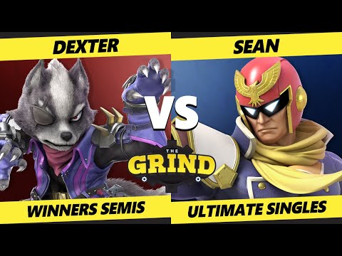 The Grind 178 Winners Semis - Dexter (Wolf) Vs. Sean (Captain Falcon) Smash Ultimate - SSBU
