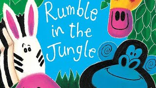 Rumble in the Jungle - educational audiobook (read-aloud) children's story. Colourful illustrations. gameplay video by orangeclass, 5:56 duration
