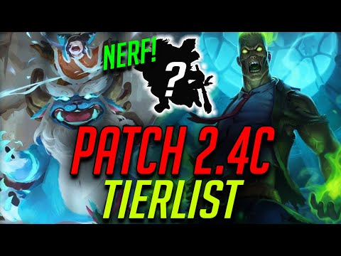 WILD RIFT NEW PATCH 2.4C TIERLIST - WHAT ARE THE BEST CHAMPIONS NOW!