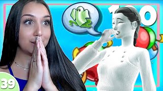 JE REJOINS LA SOCIÉTÉ DE LA FAUCHEUSE ? *100 baby challenge* EP38| sims 4