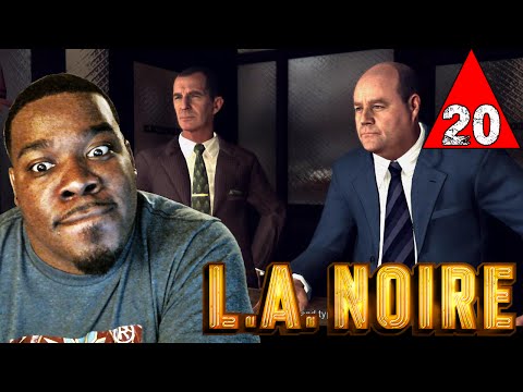 LA Noire Gameplay Walkthrough Part 20 - Basement Meeting - Lets Play LA Noire