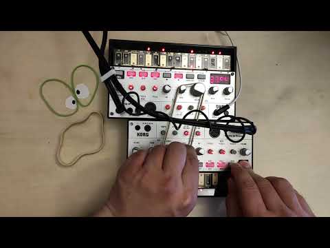 #jamuary2023 Day 31 69er Double Volca Bass Rubberband Jam