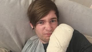 I BROKE MY HAND!!