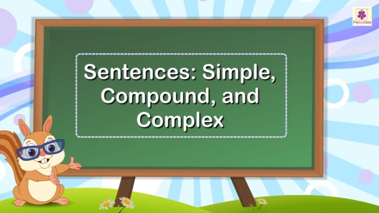 Sentences - Simple, Compound, and Complex | English Grammar & Composition Grade 4 | Periwinkle