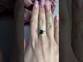 Серебряное кольцо с изумрудом nano 2.61ct