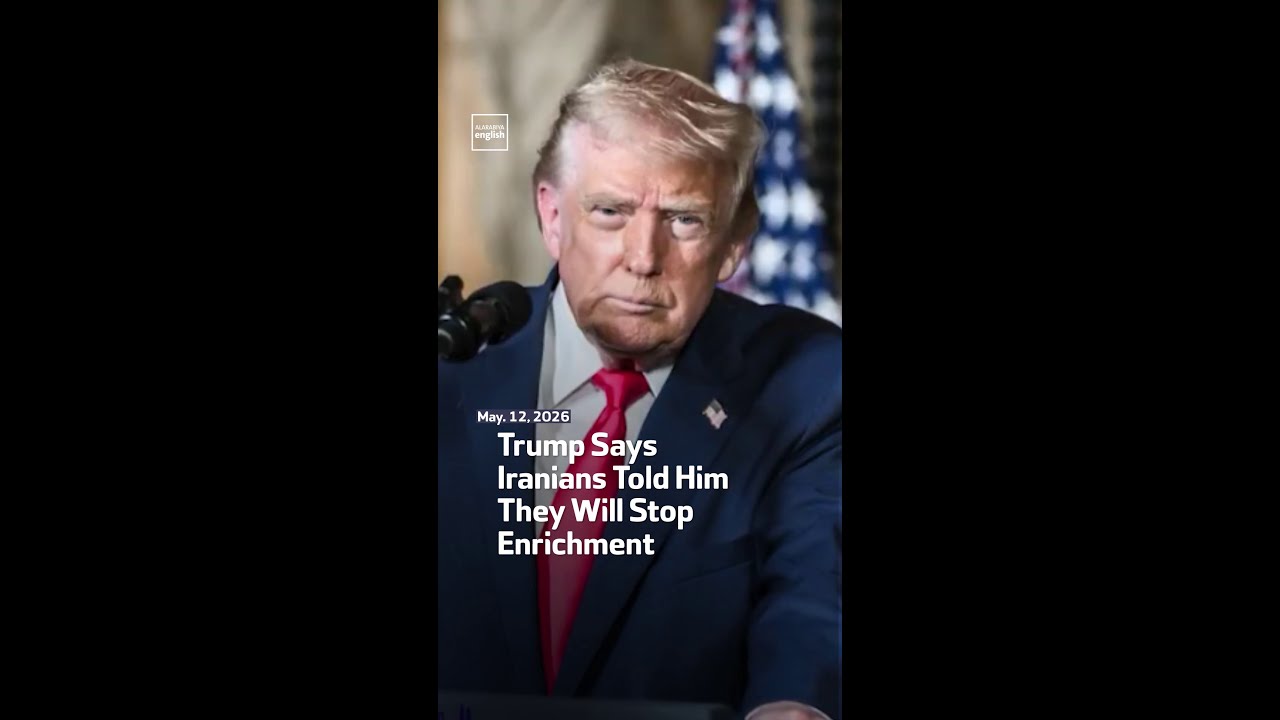 Video | Trump Says Iranians Told Him They Will Stop Enrichment