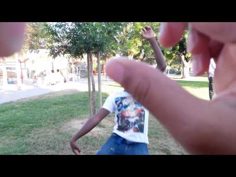 i squish my friend's head.