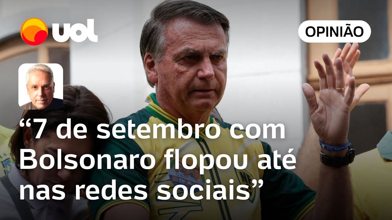 Bolsonaro perdeu para Lula e até para ele mesmo no 7 de setembro | José Roberto de Toledo