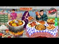 Dhaba Style Egg Curry Chicken Curry Fish Fry Street Food Hindi Kahani Hindi Stories New Comedy Video