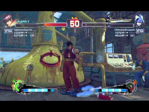 Ultra Street Fighter IV battle: Guy (badassninja14) vs Decapre (UltimateBiospark)