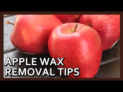 How to clean apple wax/ kitchen tips