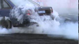 preview picture of video '94  XCRMNTR50L Holden V8 VP Commodore At Burnout Mafia Nats Tamworth City Speedway 10 5 2014'