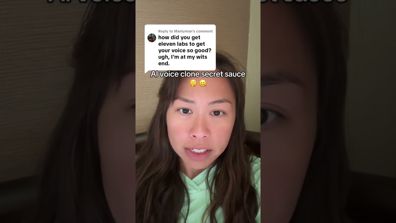 general tips on your 11labs AI voice clone