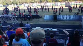 Middle Creek High School Marching Band Oct. 29, 2016 Cary Band Day (Cary HS)