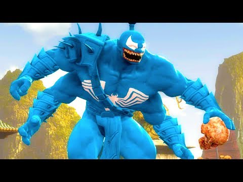Mortal Kombat Komplete Edition - Blue Venom Goro Costume Skin PC Mod Arcade Ladder Playthrough