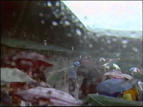BBC One - Wimbledon - Friday 5th July 1985 - Live footage of Electrical Storm