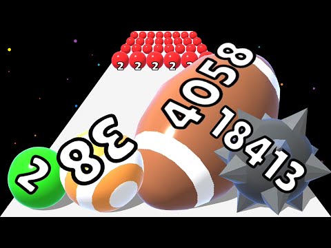 ROLLING BALLS SWALLOWING - Rolling Orb Crash ★ Huge Update (Level Up Balls Game)