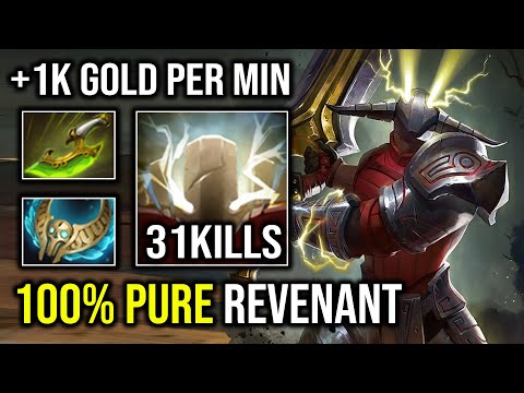 100% PURE Revenant Brooch 1 Shot Cleave Hit Like a Truck 1K GPM Hard Carry Sven Dota 2