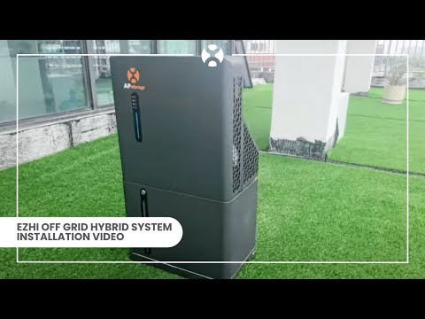 EZHI Off Grid Hybrid System Installation Video