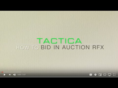 Supplier Participates in Reverse Auction