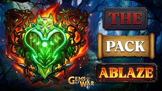 GEMS OF WAR - The Pack Ablaze World Event Teams - Amazing Maugrim Woods Underspire Teams!