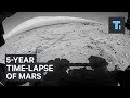 NASA Curiosity 5 vuoden timelapse