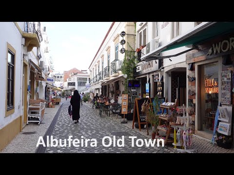 Portugal | Algarve | Albufeira | Albufeira Old Town [4K]