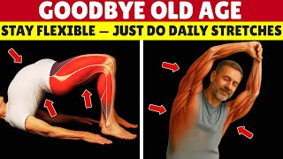 7 Daily Stretches For Flexibility After 50 | Gentle Full-Body Routine | Seniors Mobility