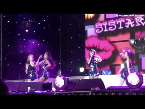 110908 천하무적야구단 꿈의 구장 콘서트 씨스타(Sistar) - 니까짓게(How Dare You)