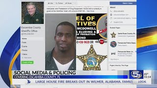 VIDEO: Escambia County sheriff responds to viral mugshot