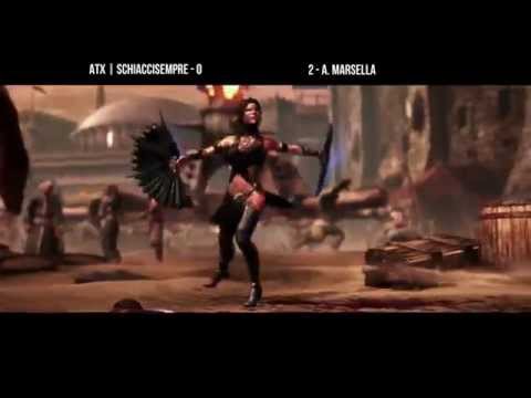 Feimitsu's Friends MKX Grand Finals - aTx Schiaccisempre (Jax / Kung Lao) vs A. Marsella (Kitana)