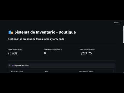 Miniatura: inventario
