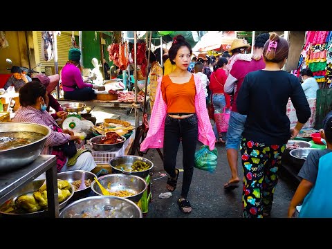 Street Food Tour - Morning Street Food At Phoum Russey Market