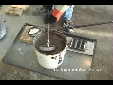 Homemade Electric Aluminum Foundry - Second Casting