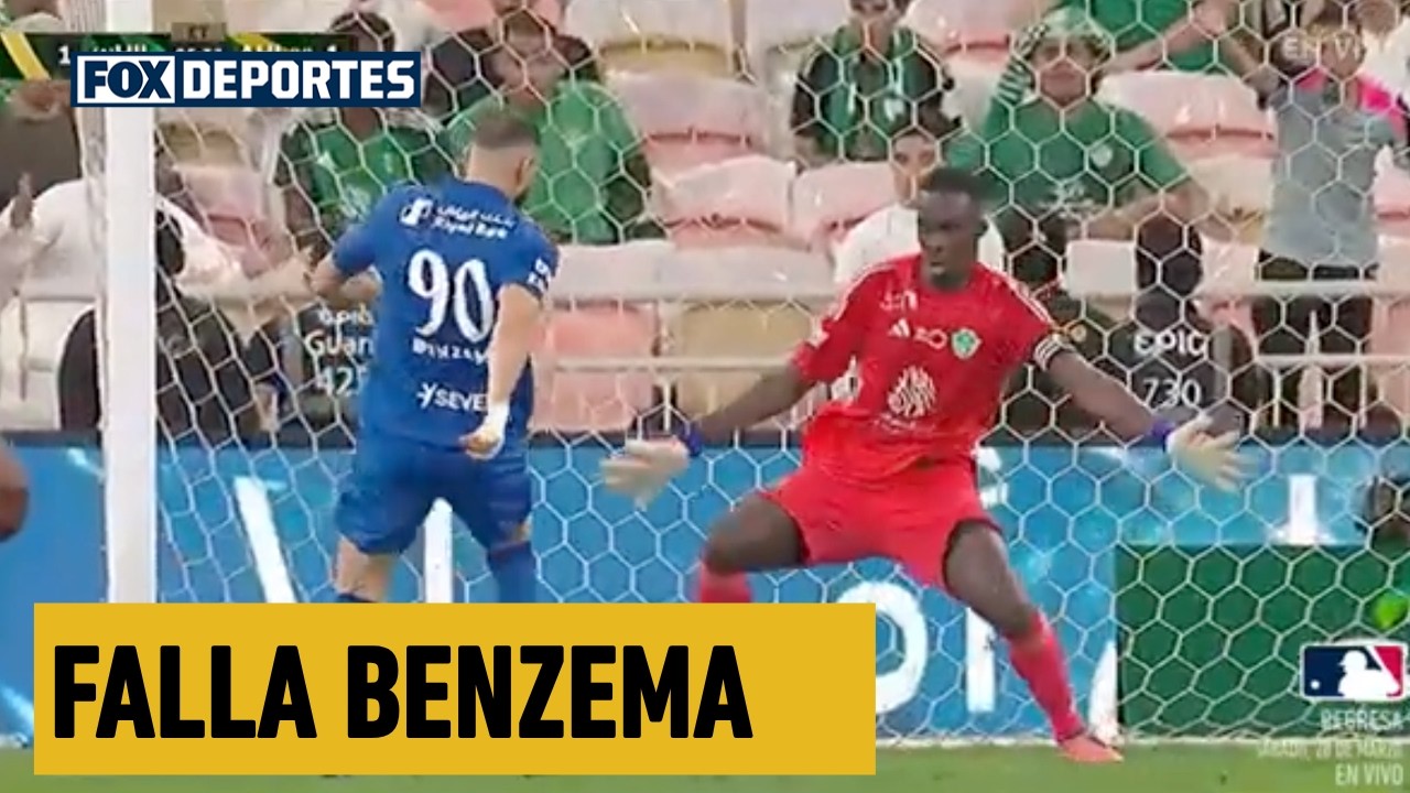 💥 ¡MENDY LE NIEGA EL GOL A BENZEMA! | Al Hilal vs Al Ahli | Semifinal | SKC 2026