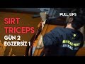 Komple Örnek Antrenman Programı | Seviye A1 | Sırt / Triceps Günü | Hareket 1- Pull Ups