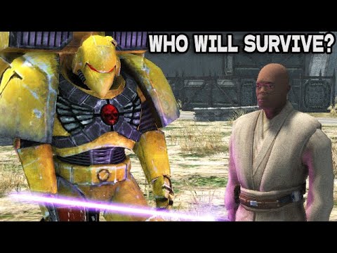 Assault Marine (Warhammer 40K) vs Jedi (Star Wars) - Epic Duel 2023!