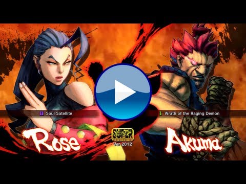 sorenashi ( Rose ) vs qal03 ( Akuma ) SSF4 AE 2012 720p HD | PhilaGilla
