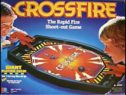 The Purge: # 1630 Crossfire: I dare you to try and play this game and not sing the song from the commercial: Crossfire! Crossfire! 