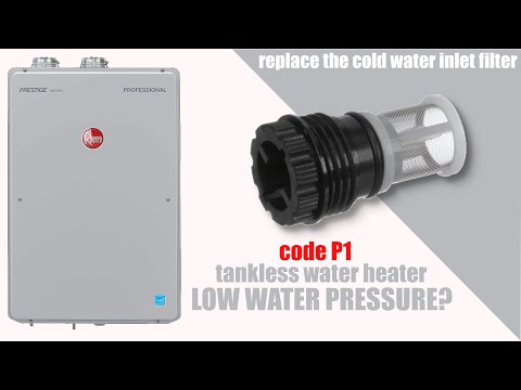 Rheem Tankless P1 Code