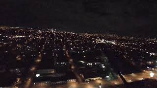 DJI FPV Drone night scene