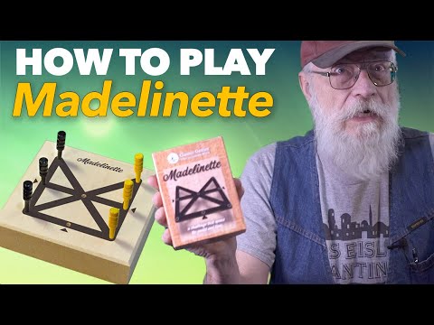 Madelinette is a traditional blockade board game played around the world!