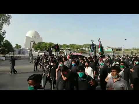 Youm-e-Ali Markazi Jaloos 21Ramazan Karachi 2020