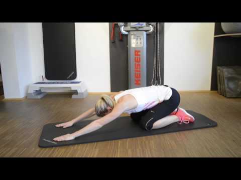 Armlift im Fersensitz